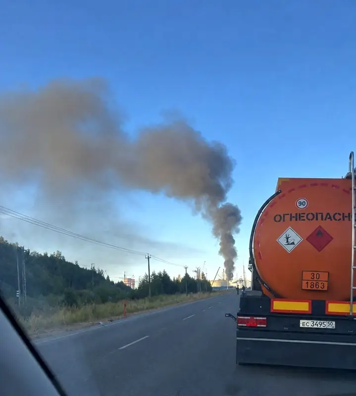 Атака беспилотников на порт Усть-Луга