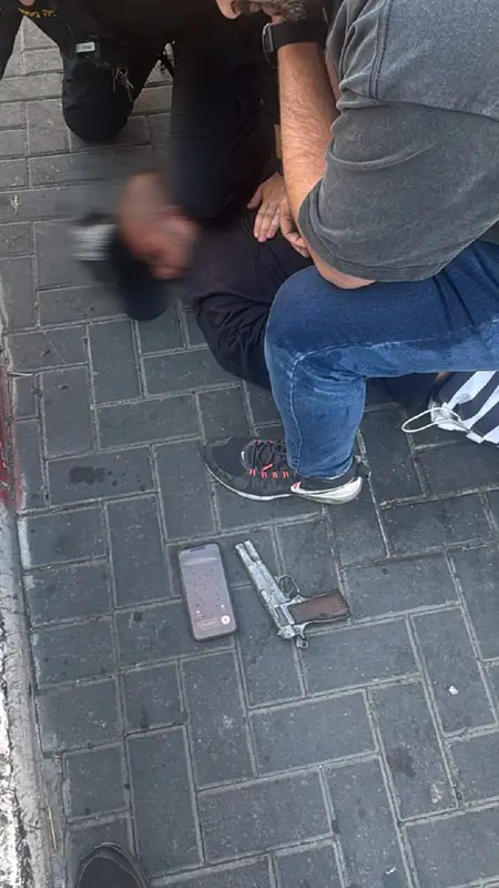 Полиция задержала подозреваемого в стрельбе в центре Яффо