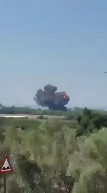 В Турции разбился истребитель F-16
