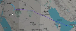 flight track